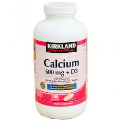 Canxi Kirkland Calcium 600mg + Vitamin D3 Bổ Xương Khớp